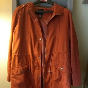 Forever 21 Burnt Orange Utility Jacket
